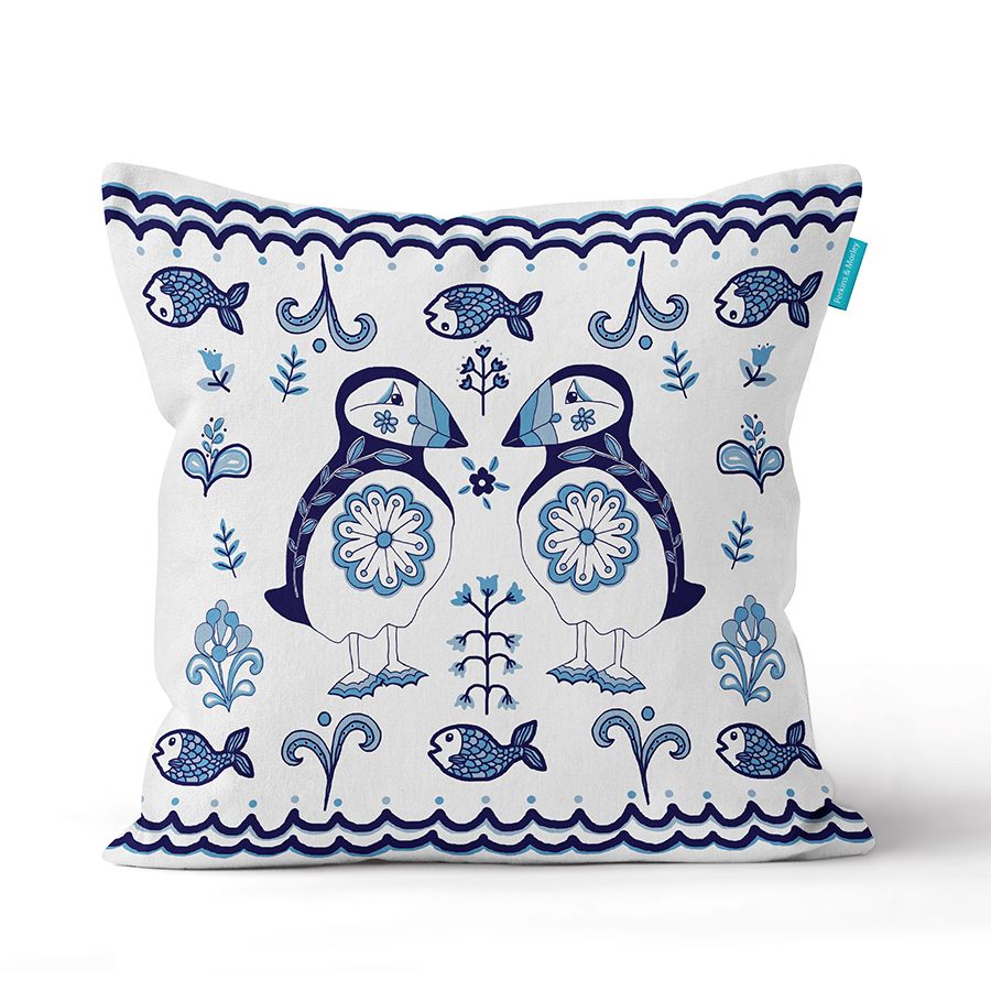 Delft cushion collection